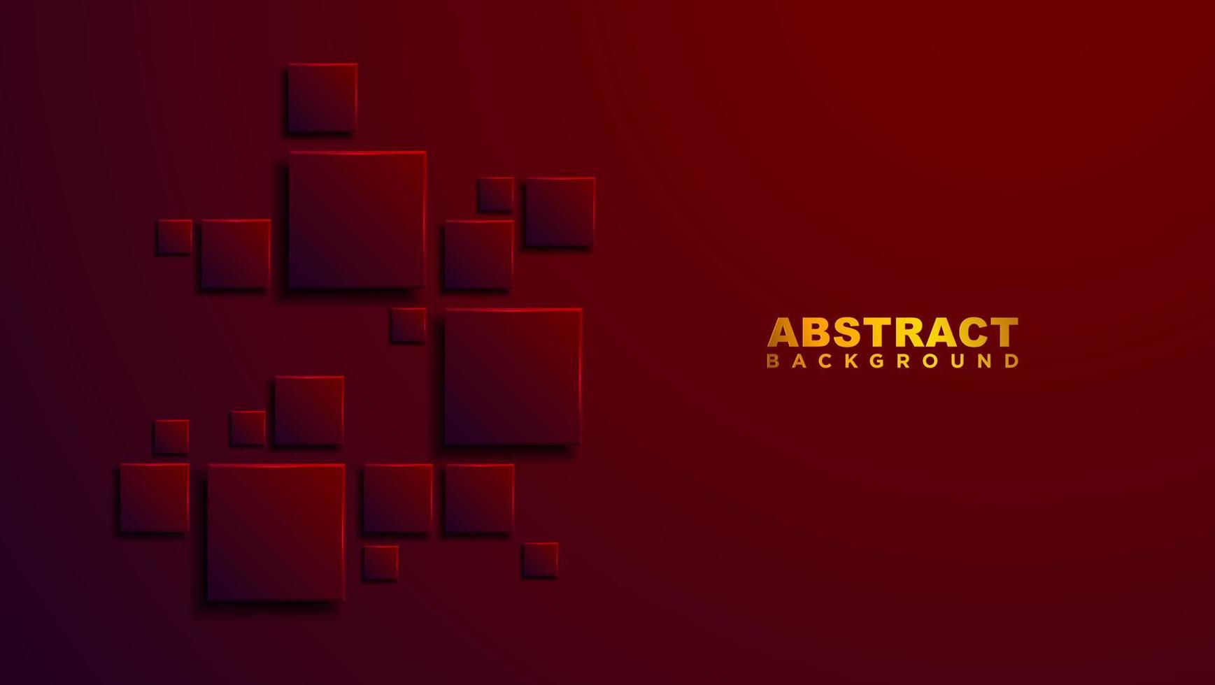 Abstract Red Luxury Background. vector