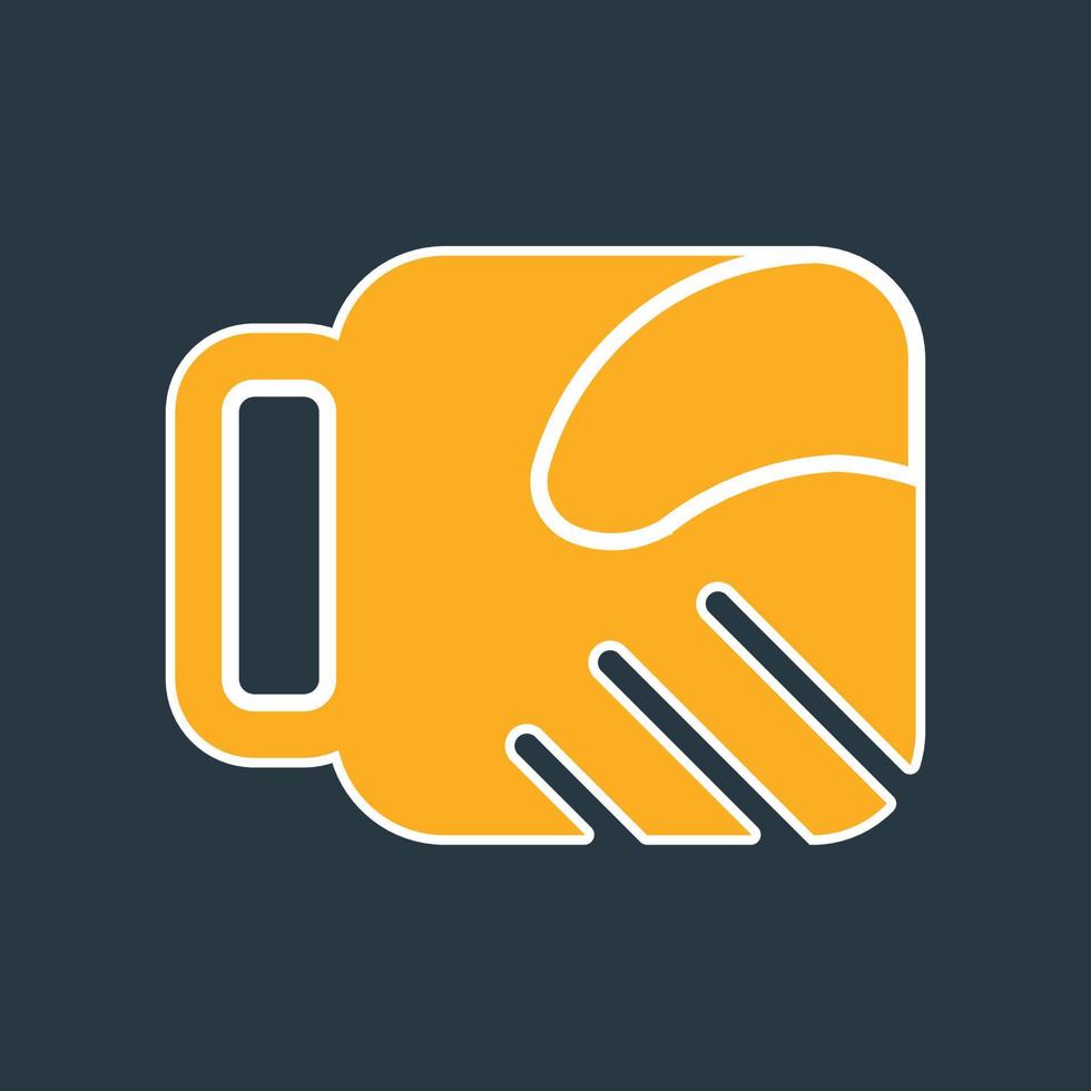logo cofe cooperation vector design