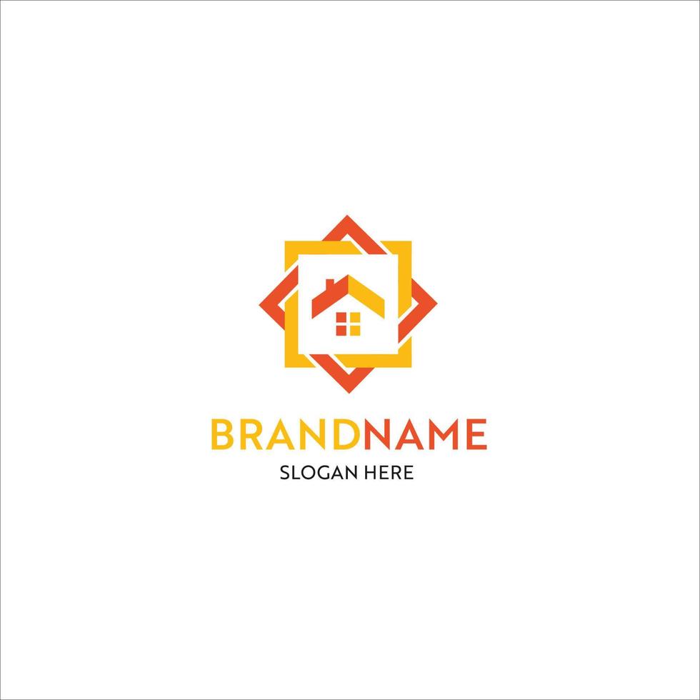 property syariah logo design template element. vector logotype