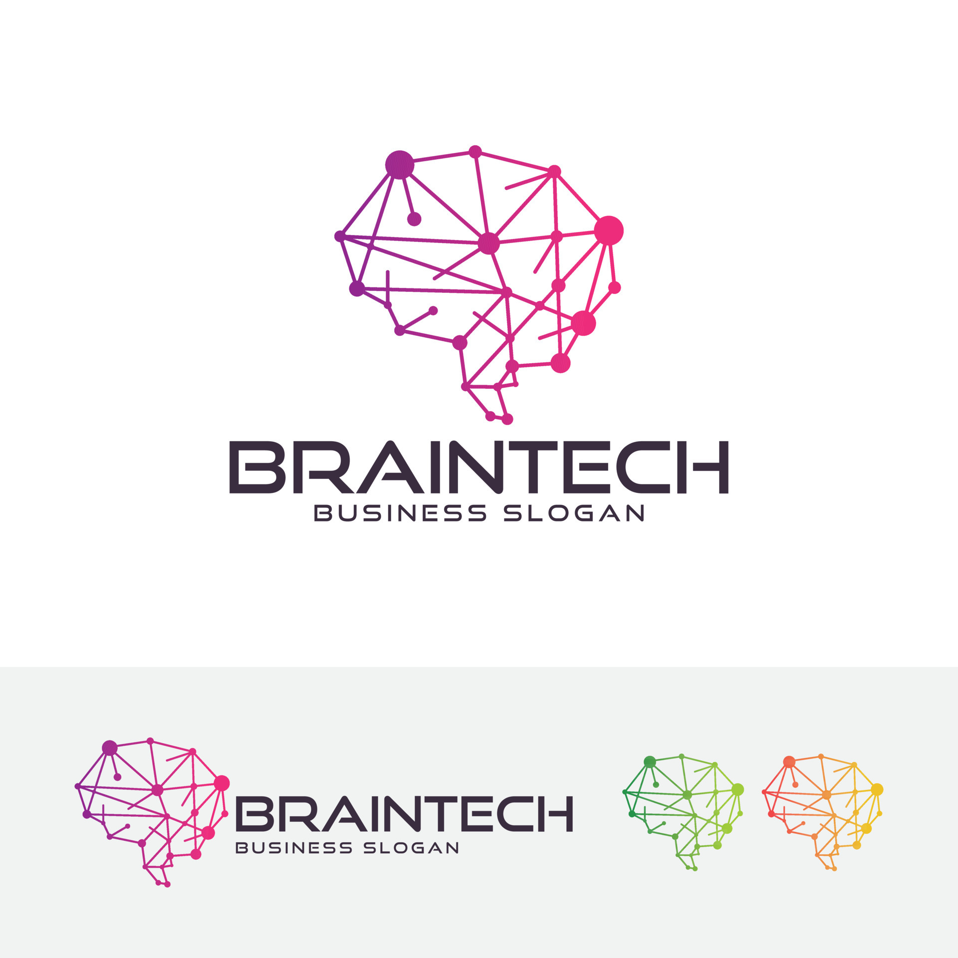 Artificial intelligence logo design 6120887 Vector Art at Vecteezy