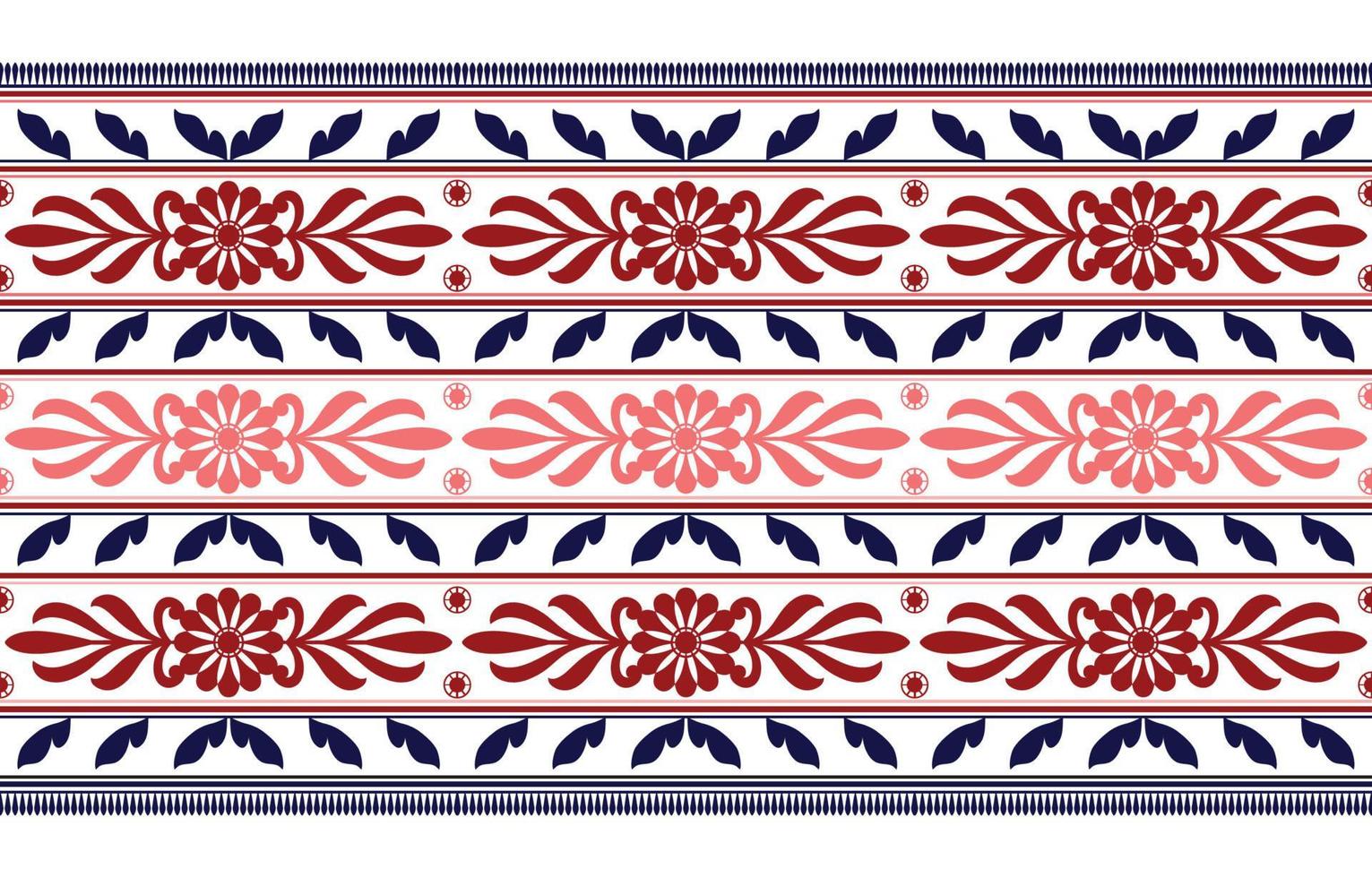 floral lace pattern vector