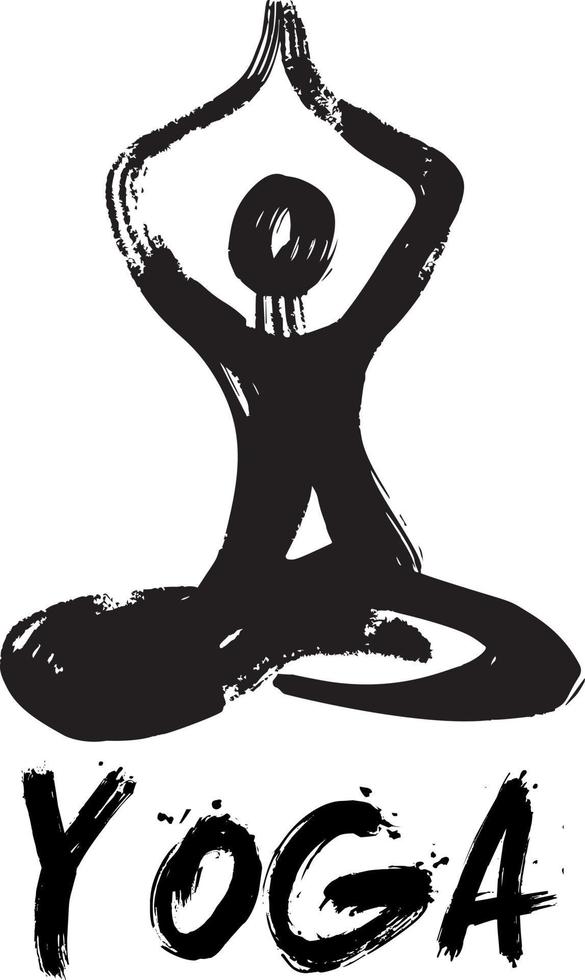 Yoga icon.Meditation icon vector illustration design symbol.