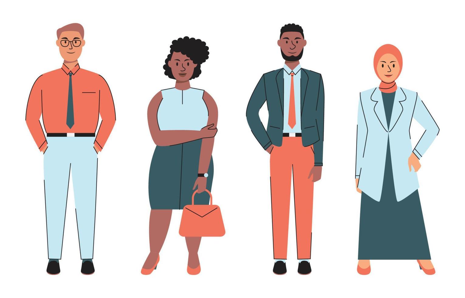 Diversity and Inclusive in The Workspace vector