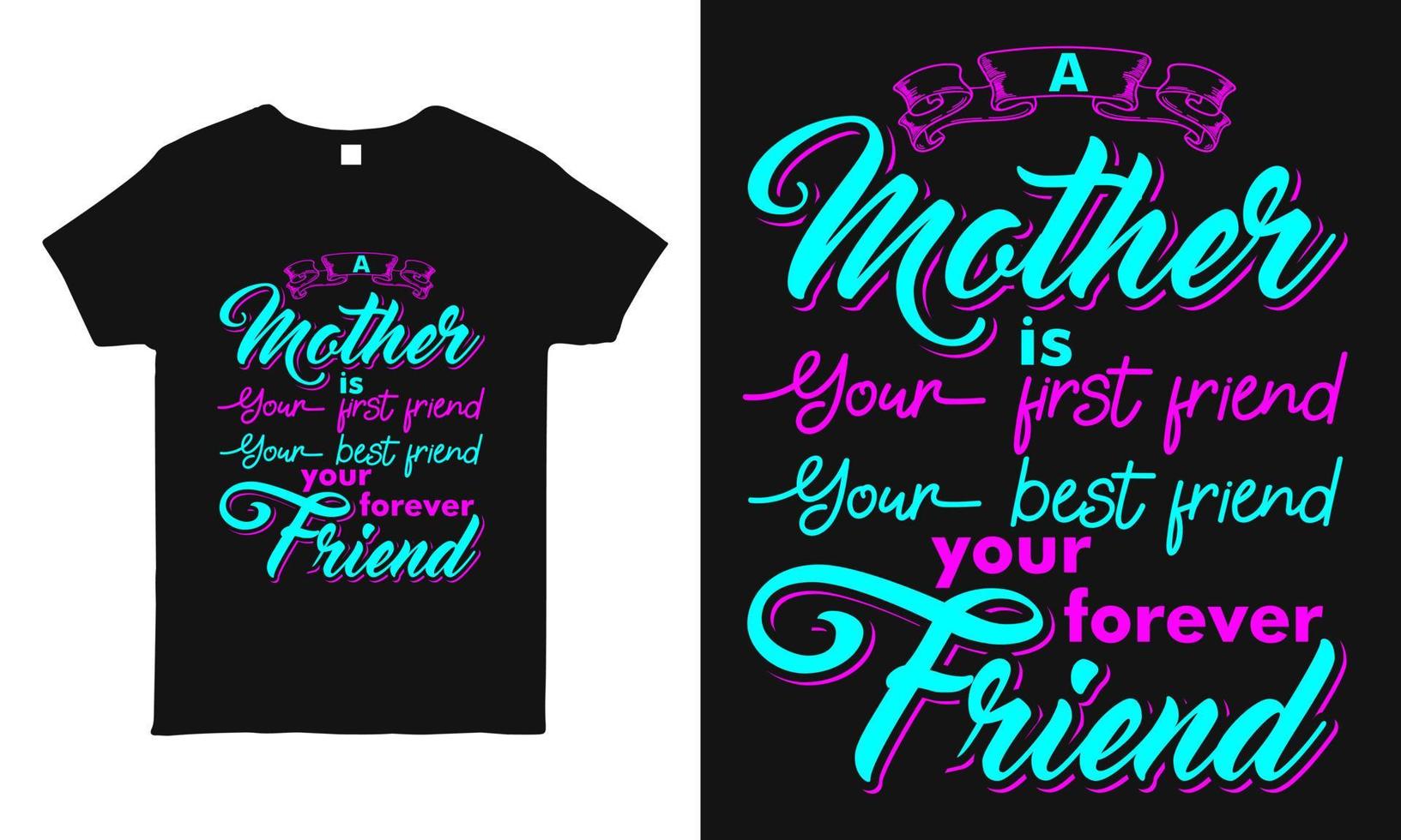 MOTHER T SHIRT vector