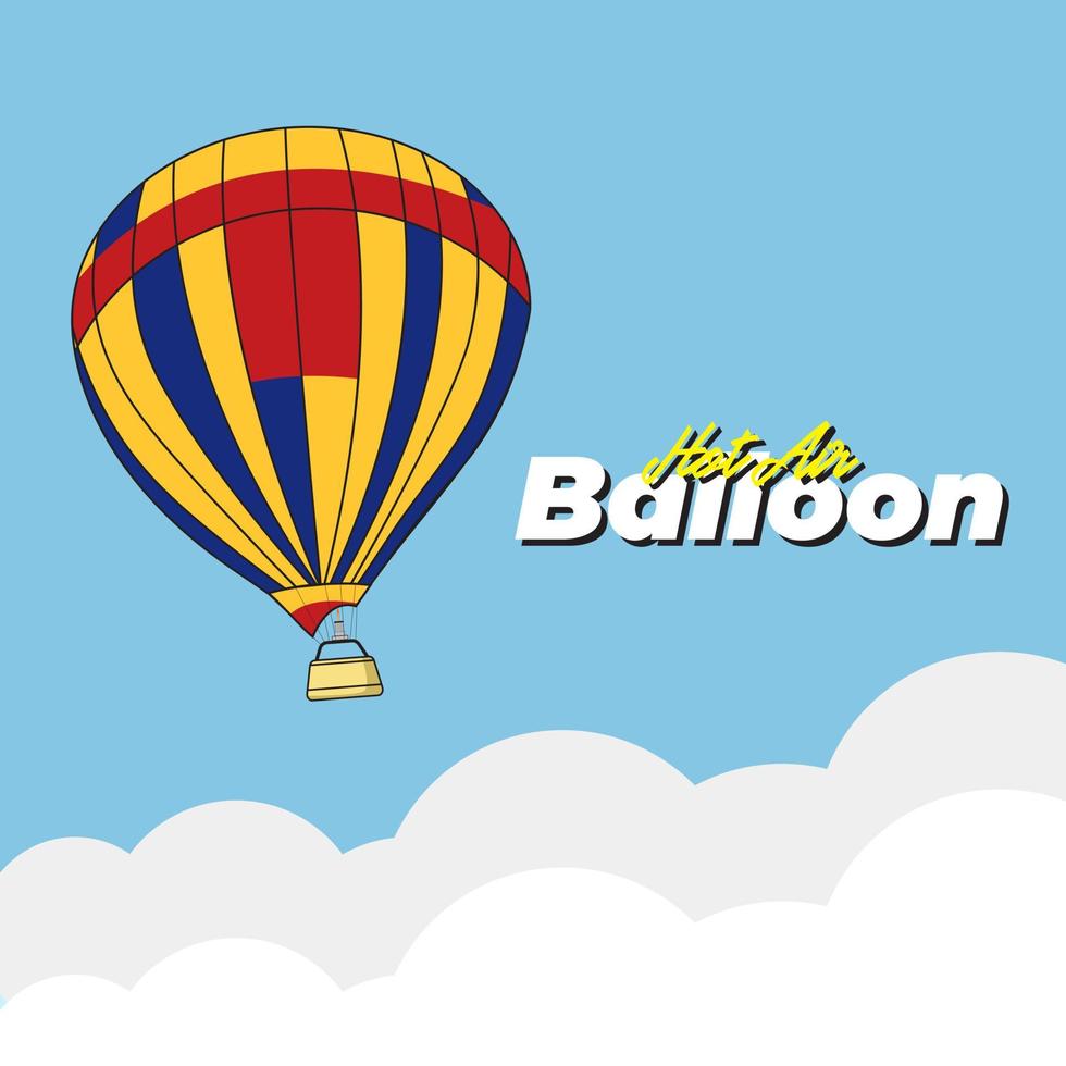 Hot Air Balloon Vector