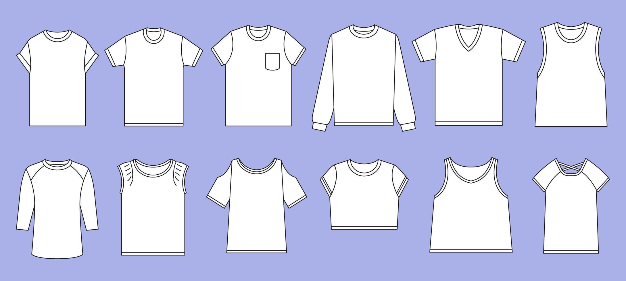 Camiseta tipos hotsell