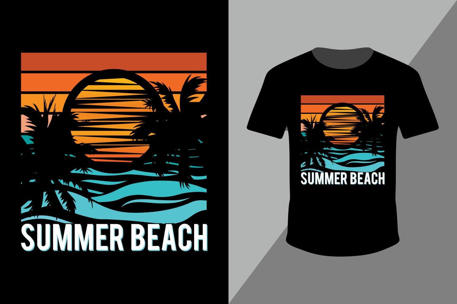 playa de verano, vibraciones de verano, camiseta gráfica, camiseta personalizada, tanque, camiseta de playa camiseta del lago, arena, vida de playa vector