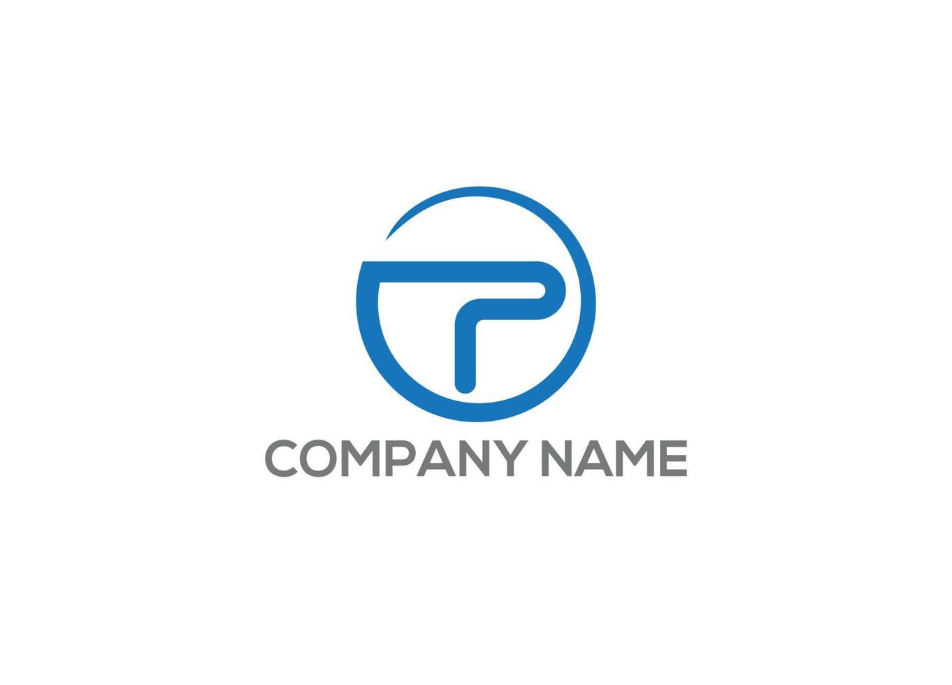 P logo design vector icon template