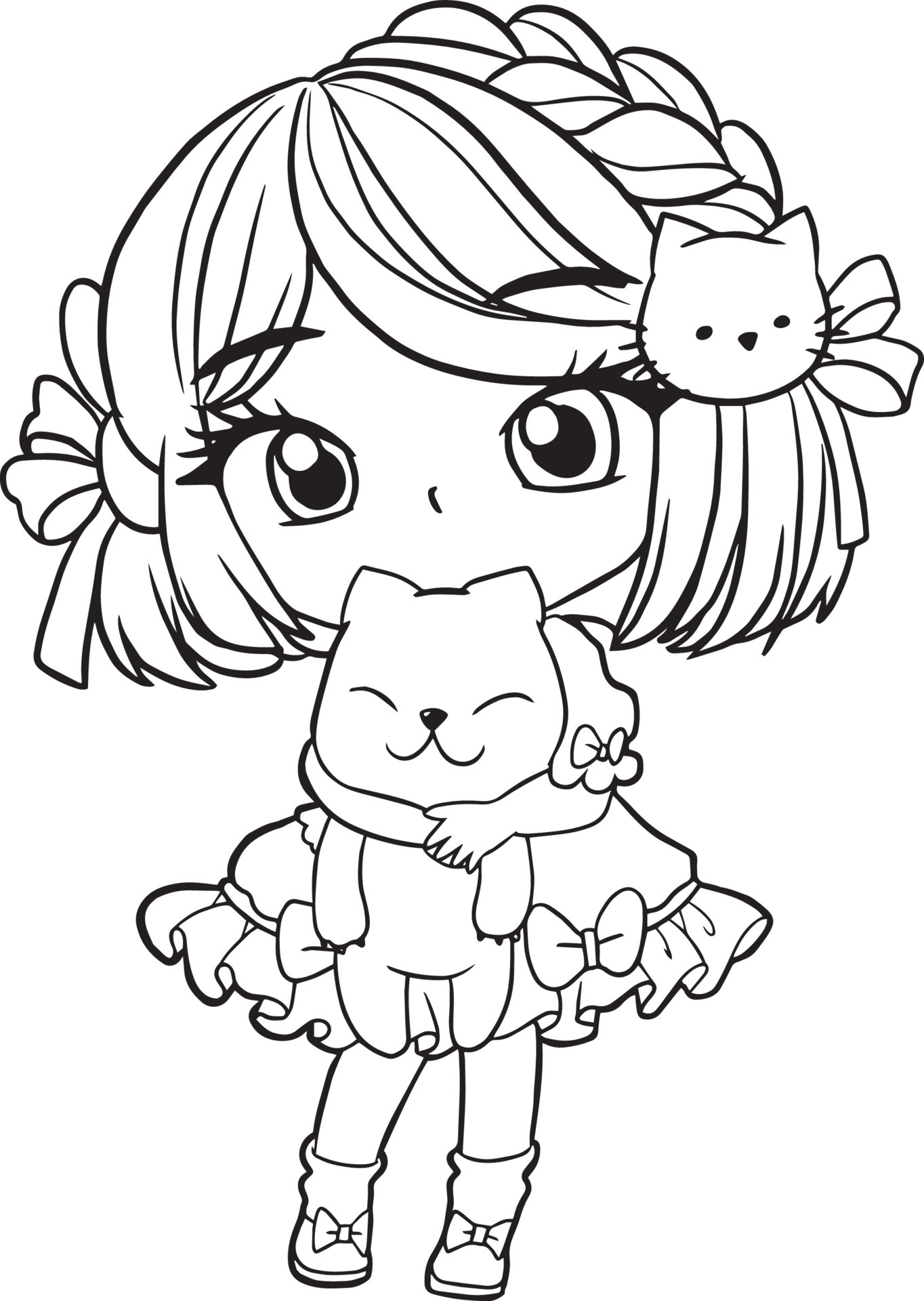 Kawaii Coloring Pages Vector Art Icons And Graphics For Free Download Kawaii Coloring Pages Vector Art Icons And Graphics For Free Download