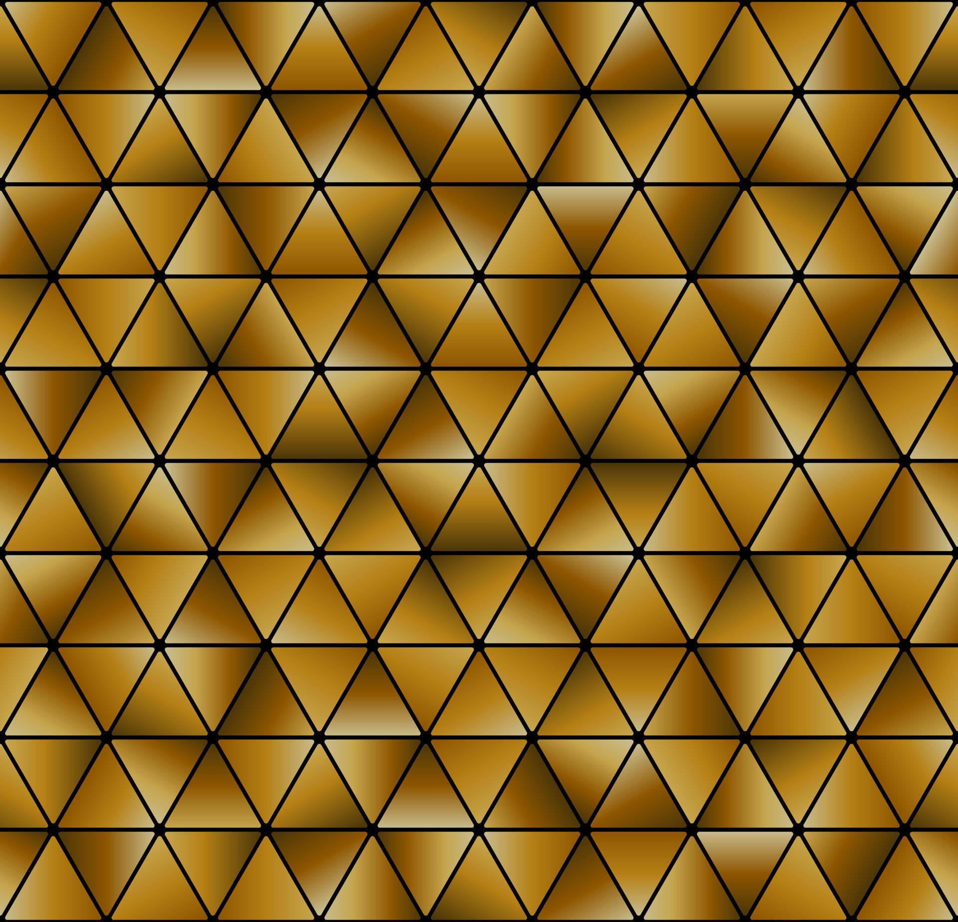 Golden rounded triangular shape background 6123963 Vector Art at Vecteezy