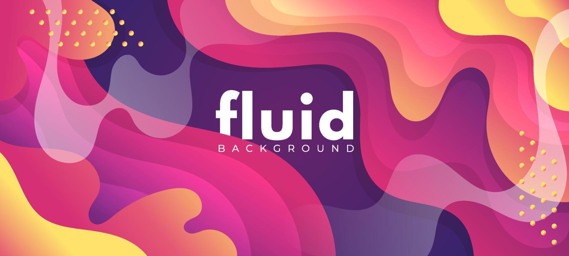 Gradient Fluid with Opacity Effect Background vector