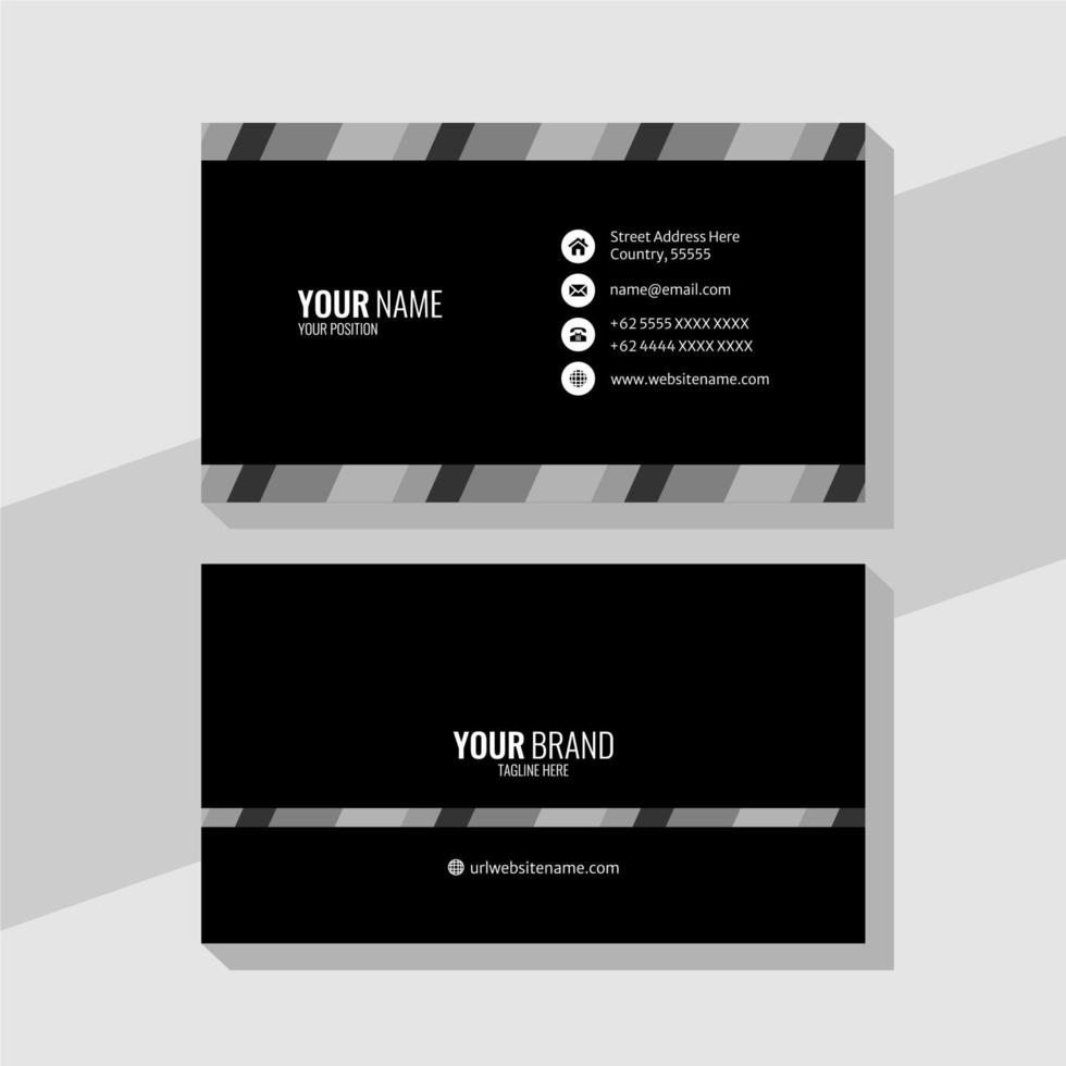 Template business card, for business, corporate, company, business, card, vector