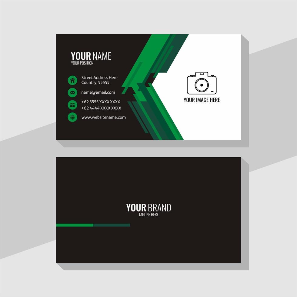 Template business card, for business, corporate, company, business, card, vector