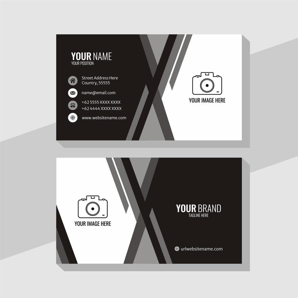 Template business card, for business, corporate, company, business, card, vector