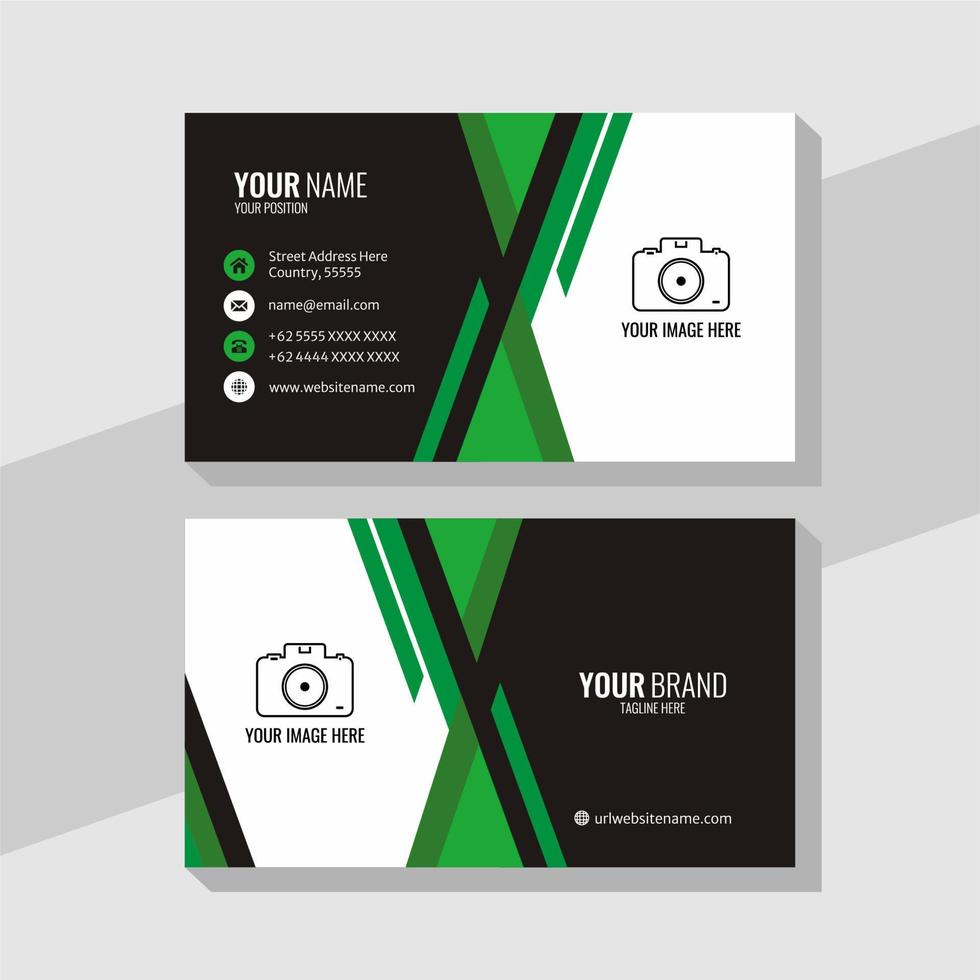 Template business card, for business, corporate, company, business, card, vector