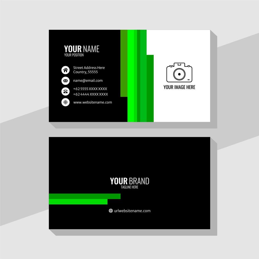 Template business card, for business, corporate, company, business, card, vector