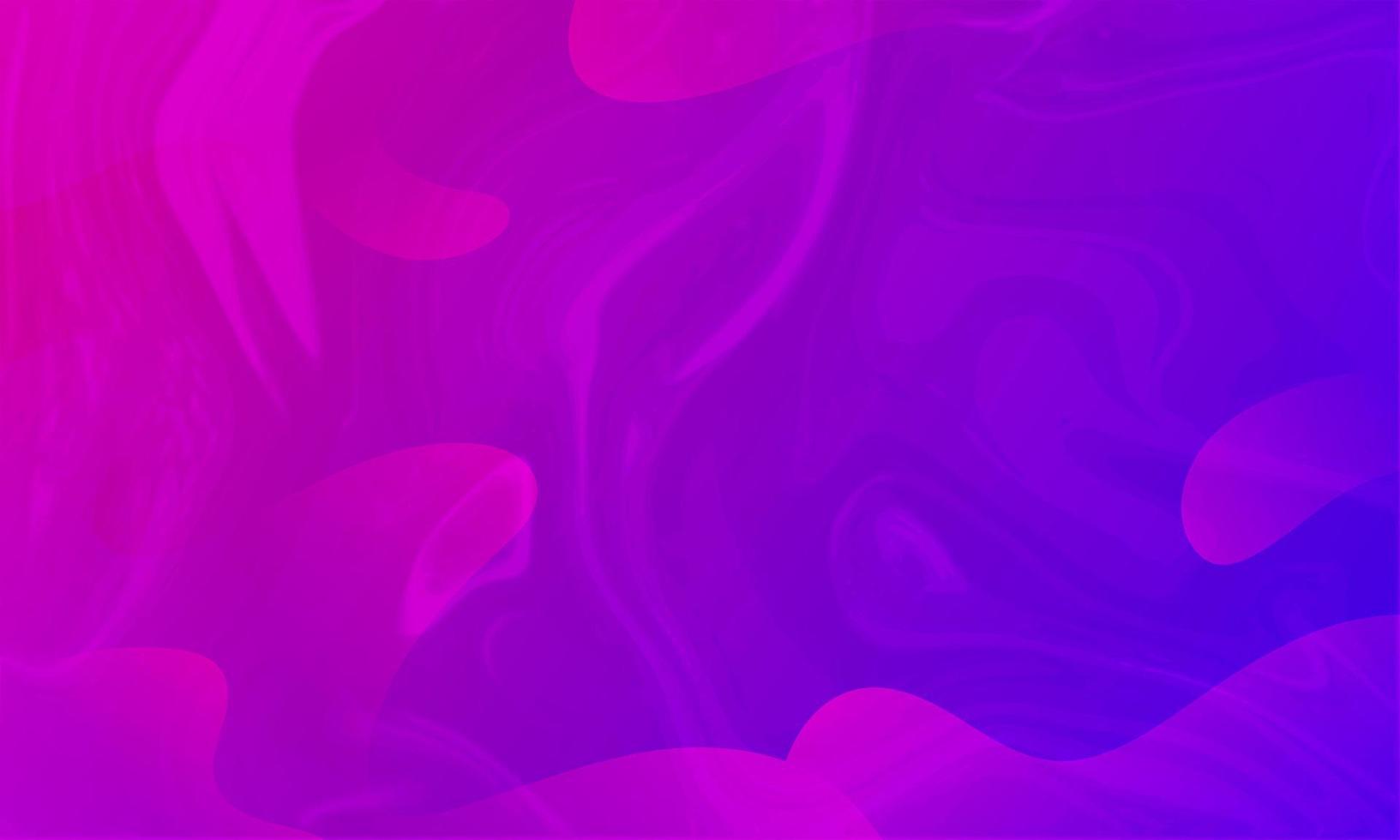 Abstract Purple Fluid Wave Background vector