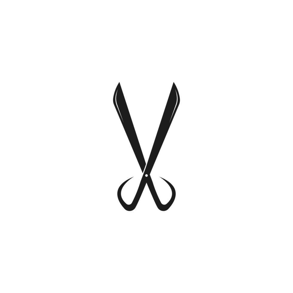 Scissors icon vector illustration.