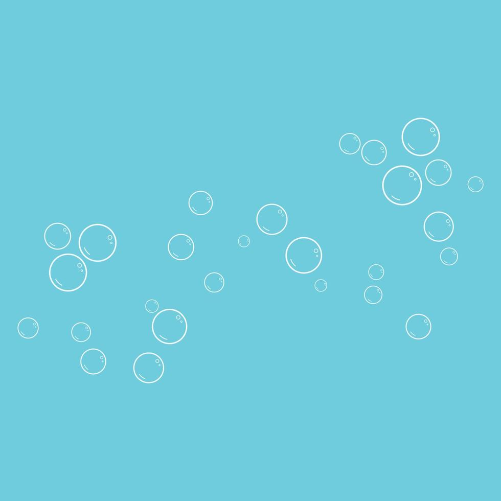 Bubble icon vector illustration design template