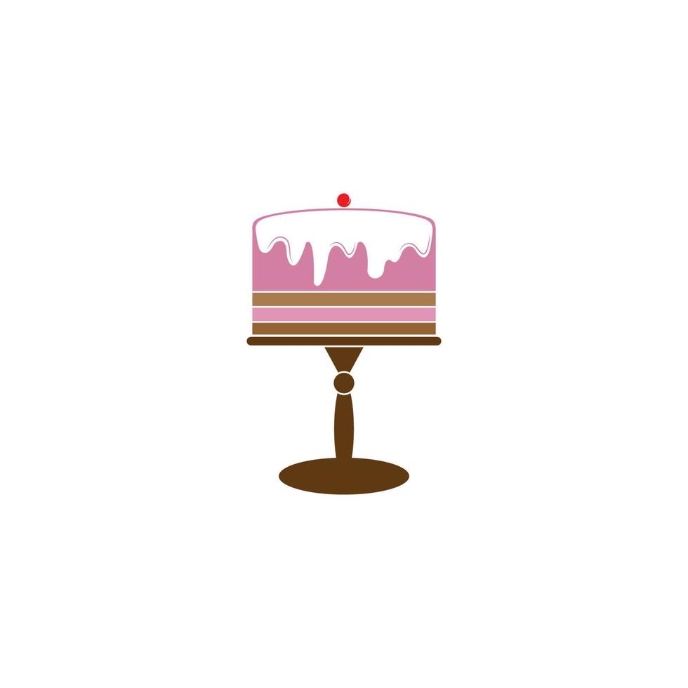 cake bakery logo design vector