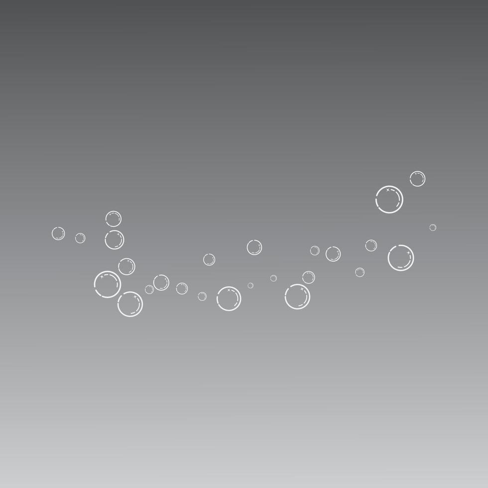 Bubble icon vector illustration design template