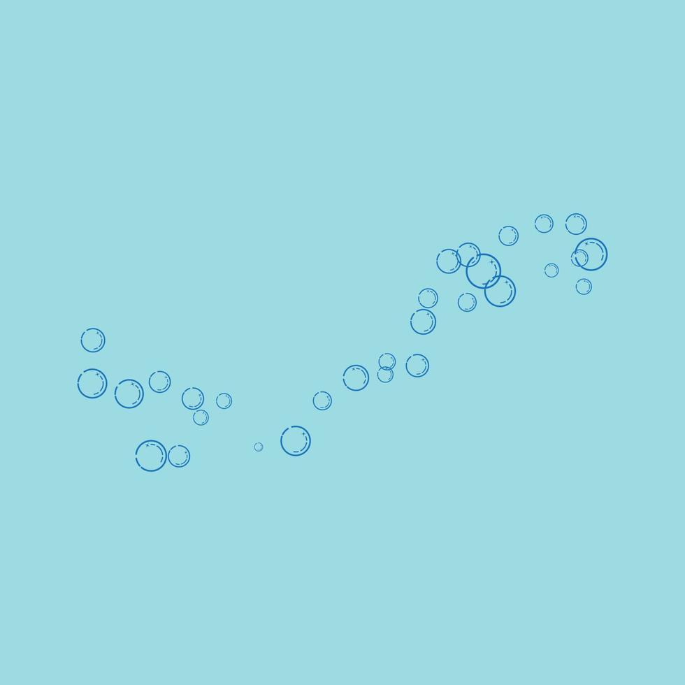 Bubble icon vector illustration design template