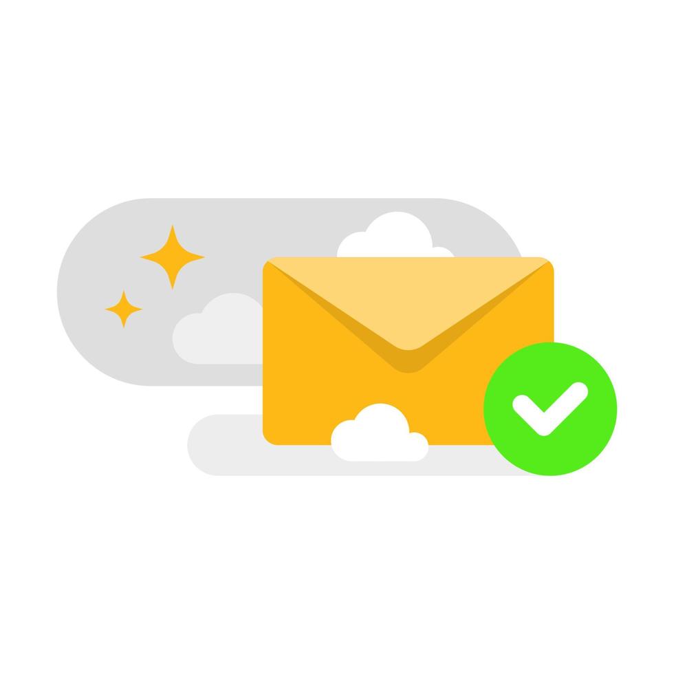success send email message concept illustration flat design vector eps10. modern graphic element for landing page, empty state ui, infographic, icon