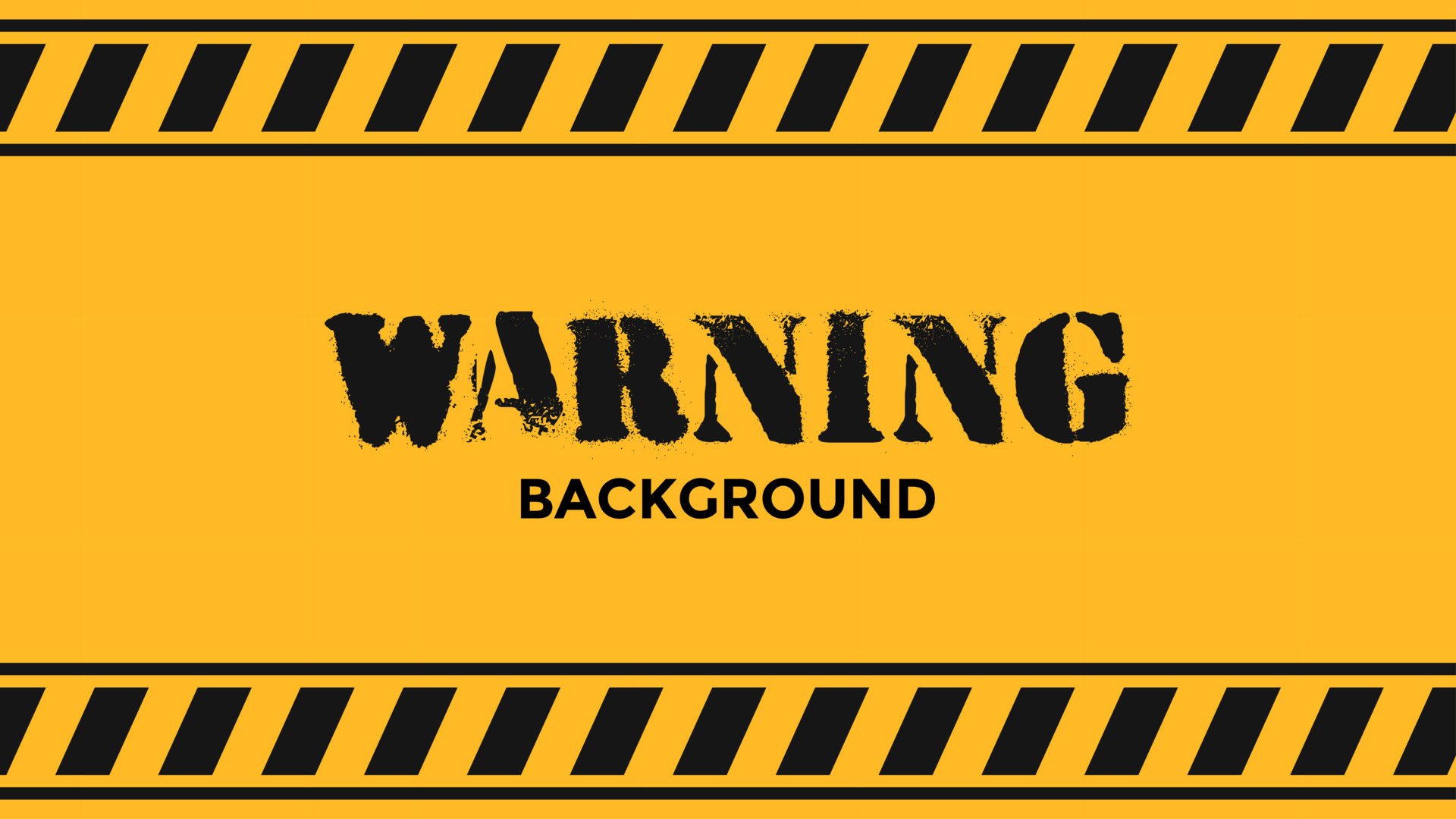 Vector of Warning Background. Perfect for warning content, caution