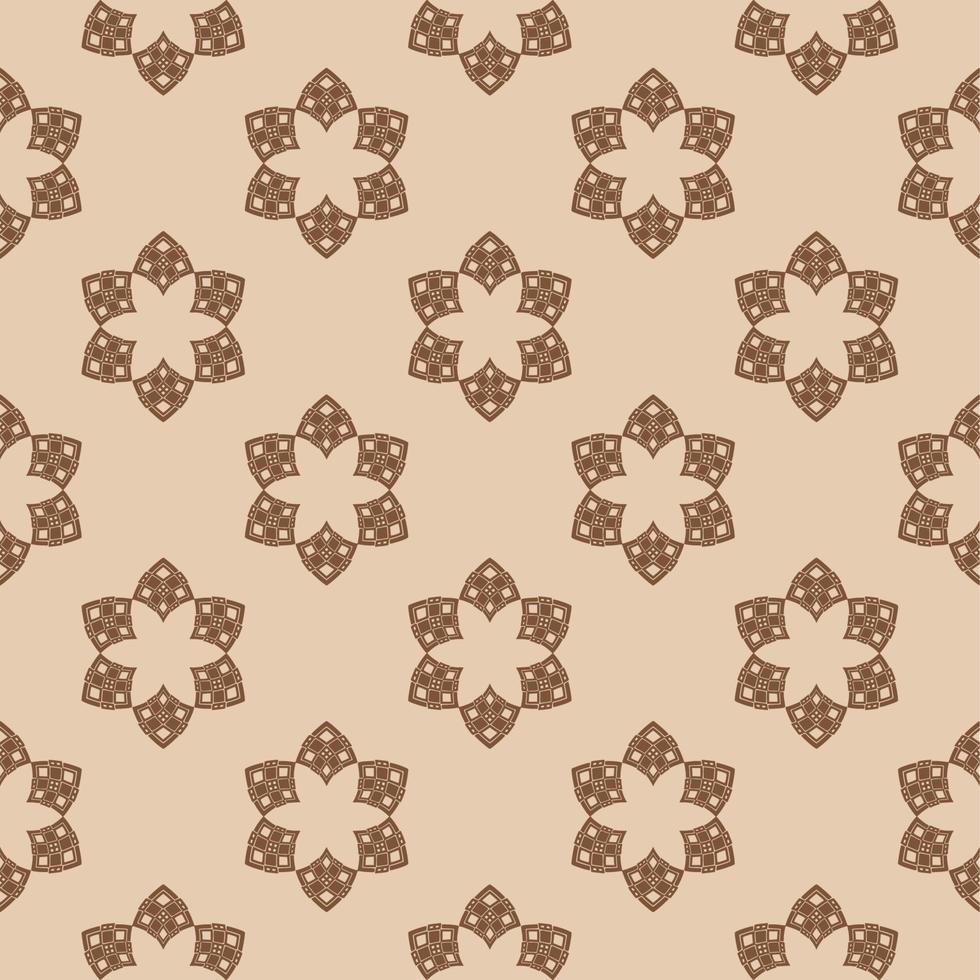 Abstract background texture in geometric ornamental style. Geometric seamless pattern vector