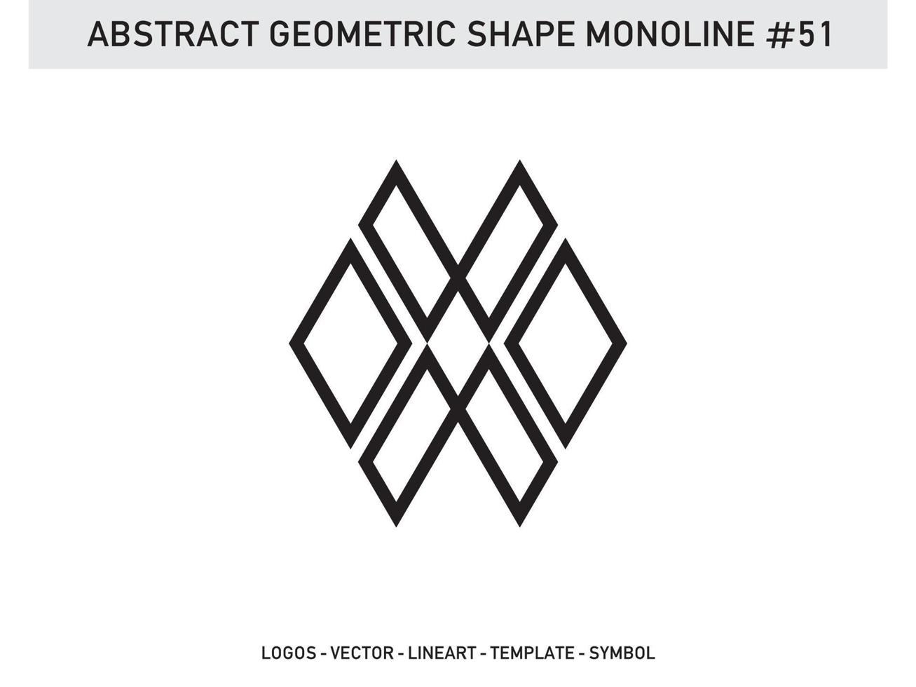 Geometrical Abstract Polygonal Shapes Elegant Borders Frame Element Symbols Free Vector