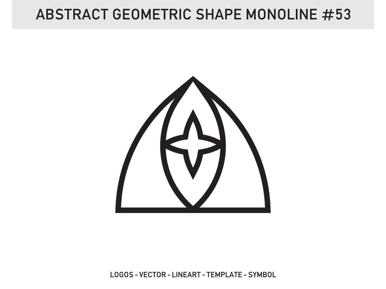 Geometrical Abstract Polygonal Shapes Elegant Borders Frame Element Symbols Free Vector