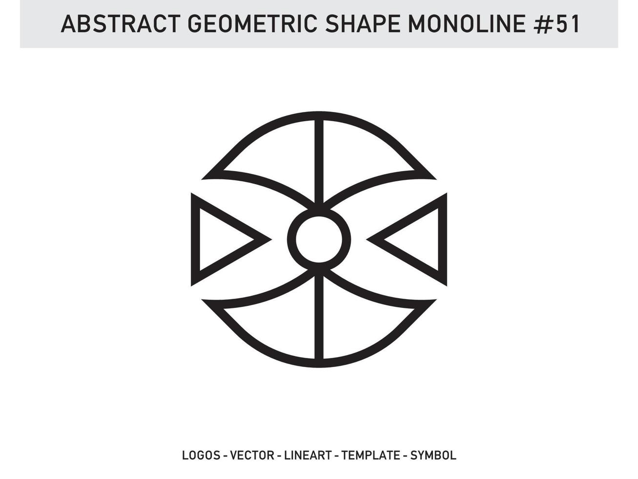 Abstract Geometric Shape Monoline Tile Design Pattern Seamless Pro Free Vector