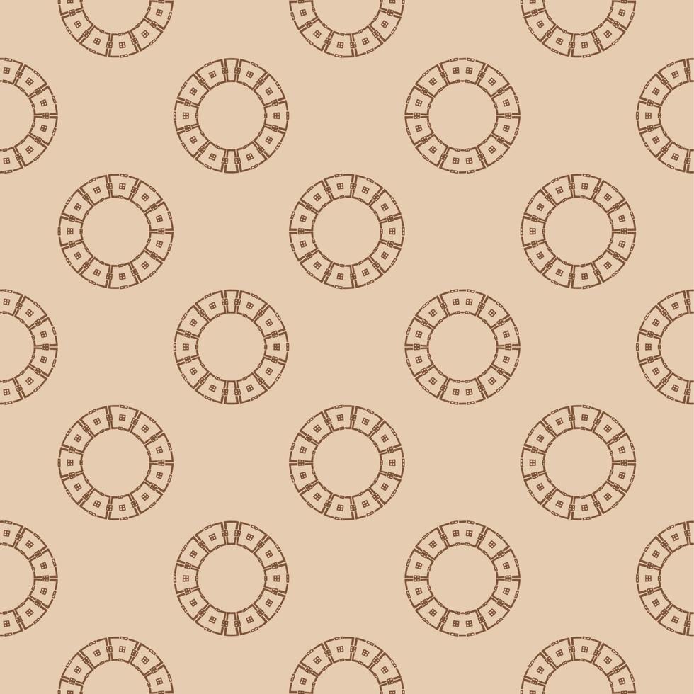Abstract background texture in geometric ornamental style. Geometric seamless pattern vector