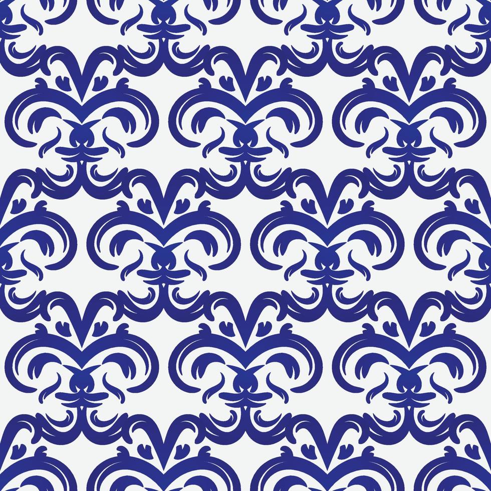 Decorative ornament seamless pattern background vector