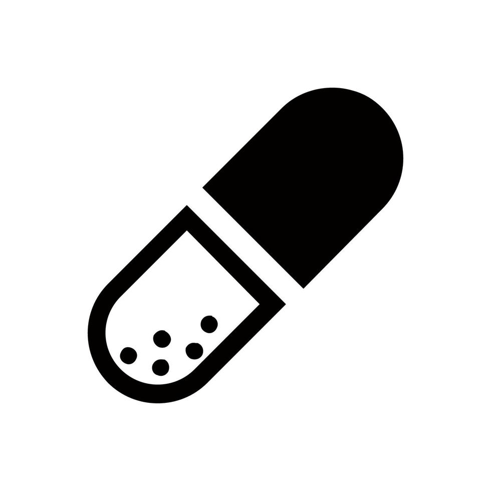 capsule vector icon