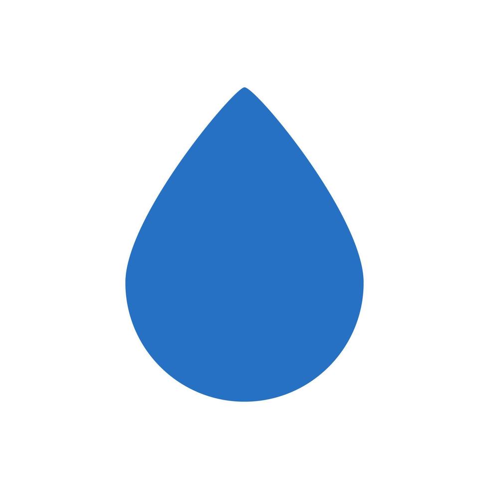 water icon, flat vector illustration. design EPS 10