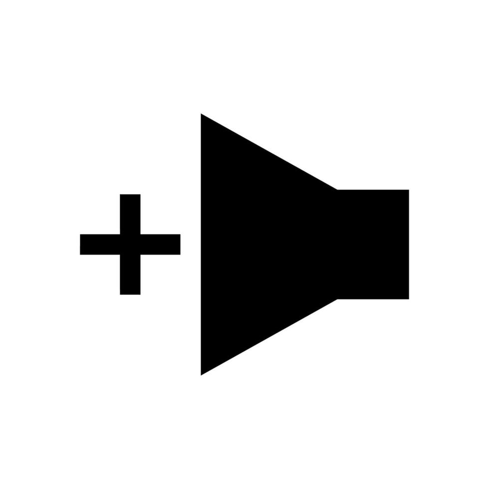 speaker volume flat vector icon. for graphic design, logo, web site, social media, mobile app, Eps 10