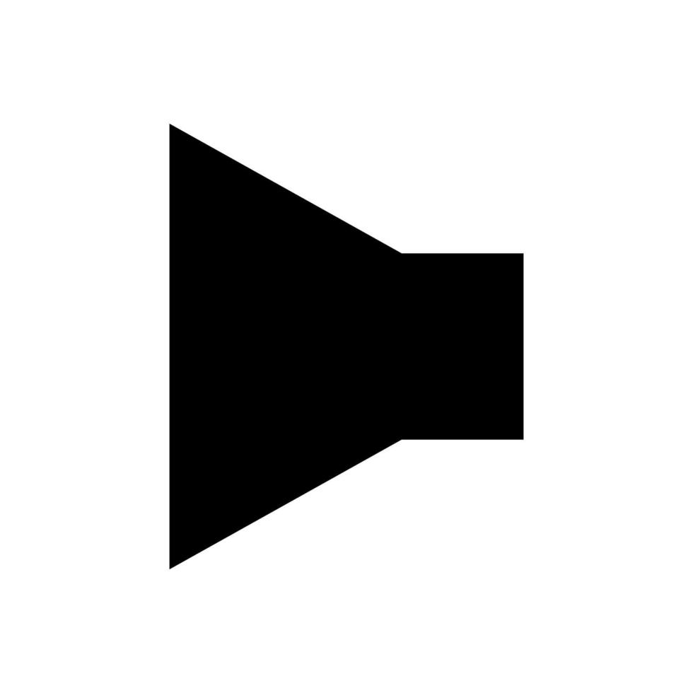 speaker volume flat vector icon. for graphic design, logo, web site, social media, mobile app, Eps 10