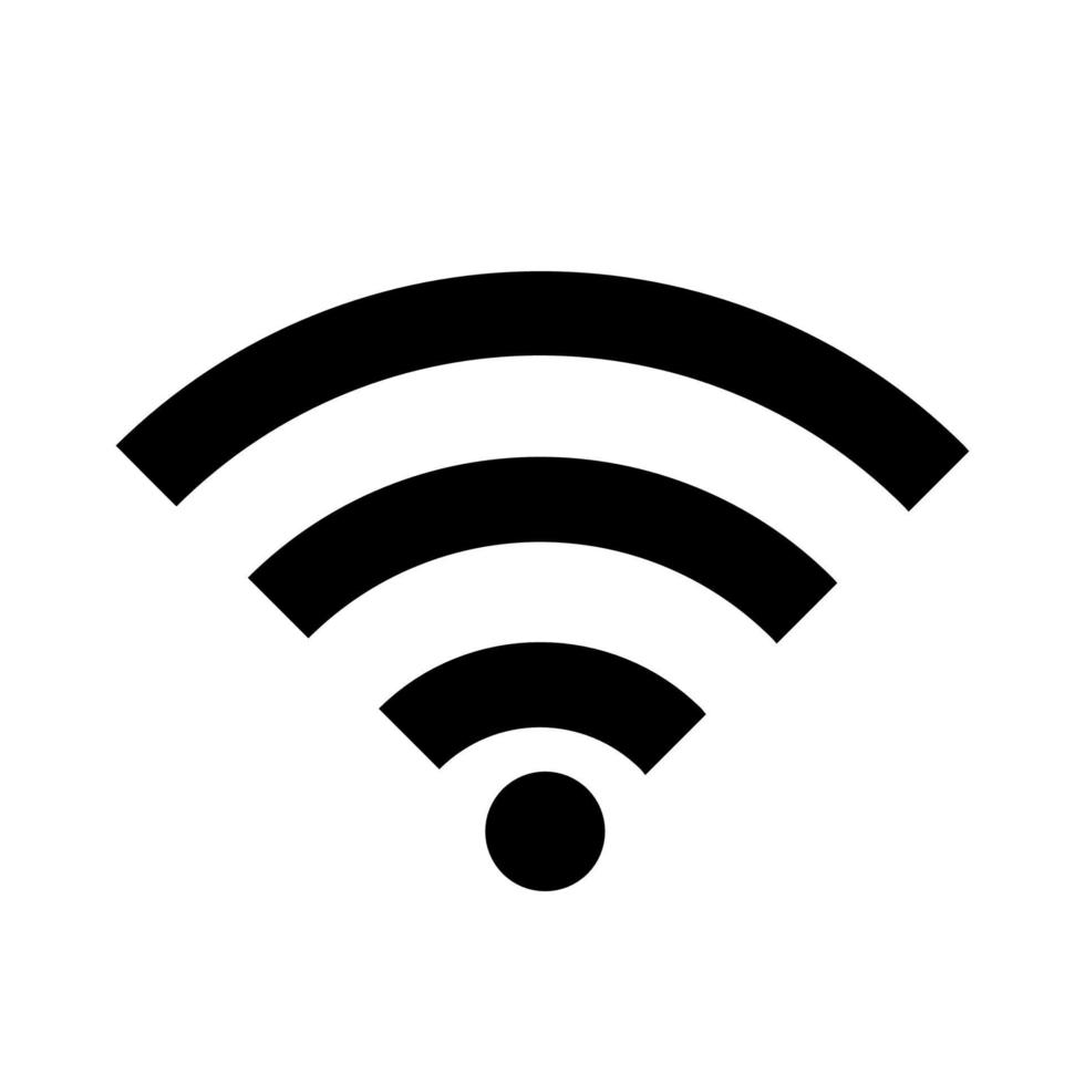 icono de señal logotipo de icono plano 4g vector