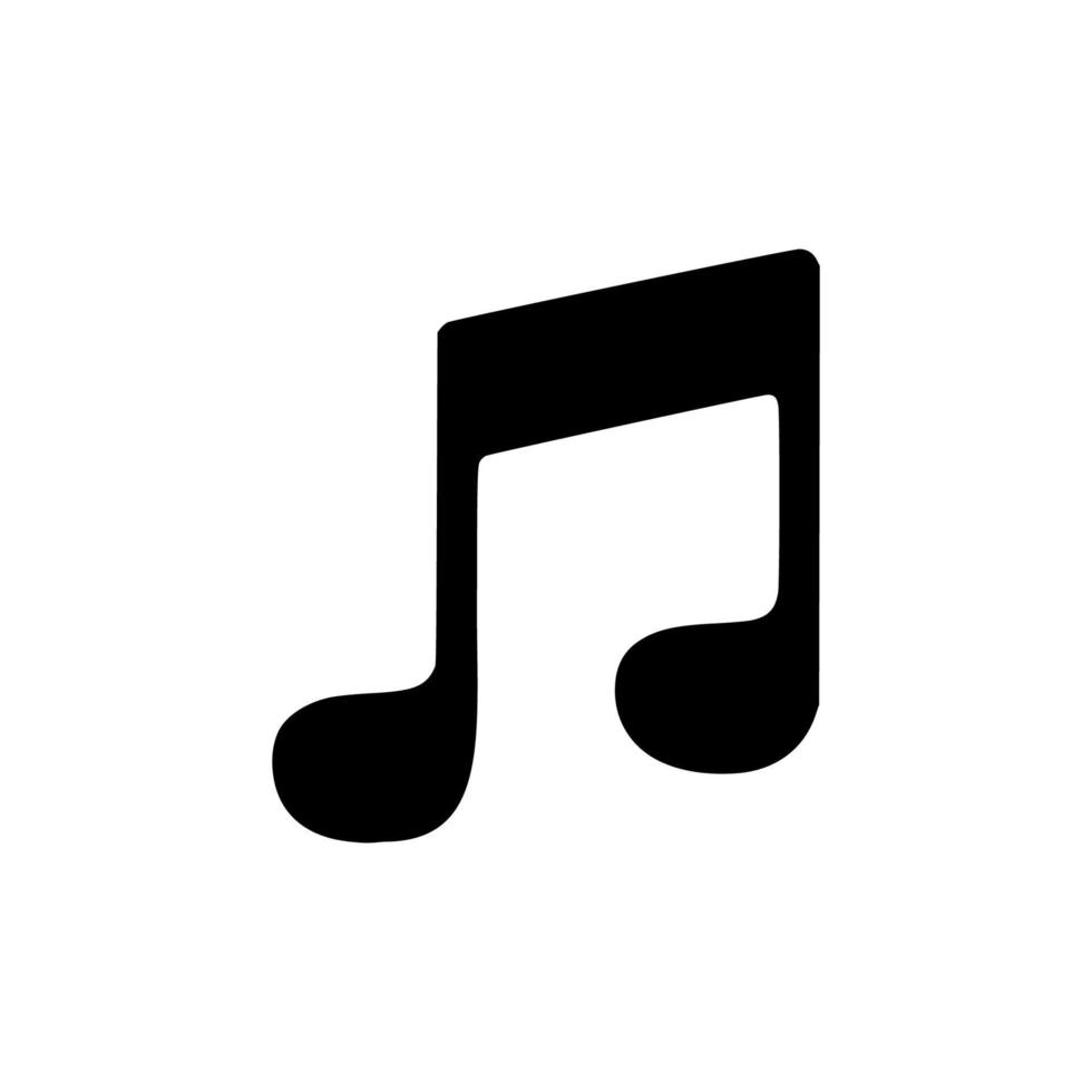 diseño de iconos de la música vector