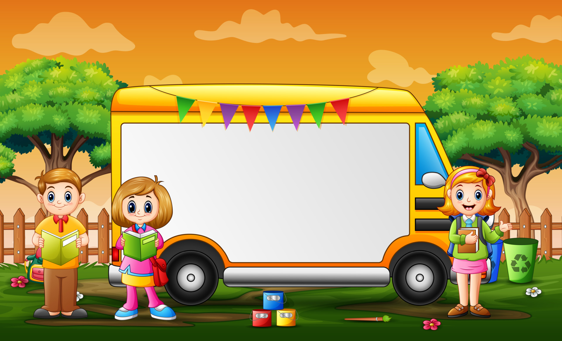 Border template with back to school children 6132931 Vector Art at Vecteezy Border template with back to school children 6132931 Vector Art at Vecteezy