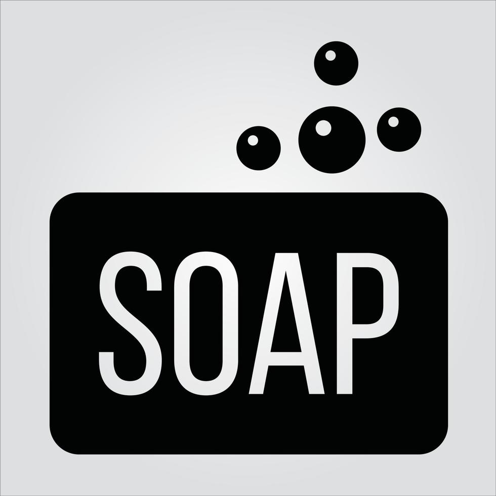 Isolated Glyph Soap Icon Scalable Vector Graphic