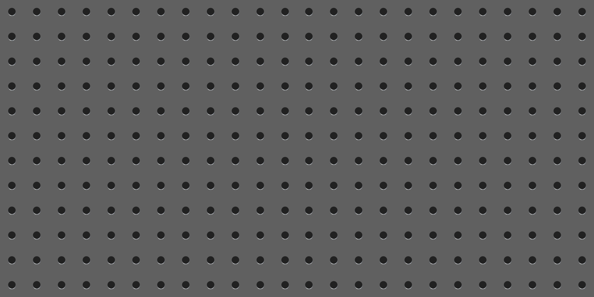 Metal Peg board perforated texture background material with round holes