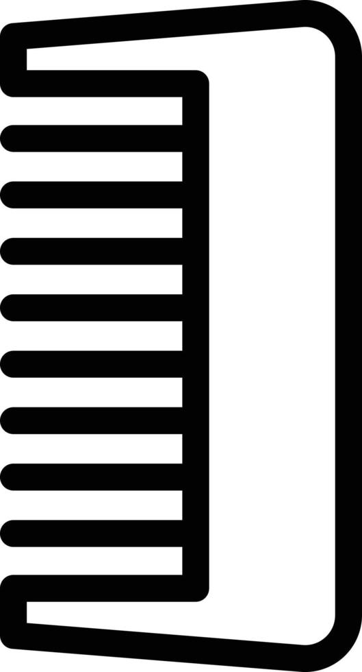 comb Vector illustration on a background. Premium quality symbols. Vector icons for concept or graphic design.
