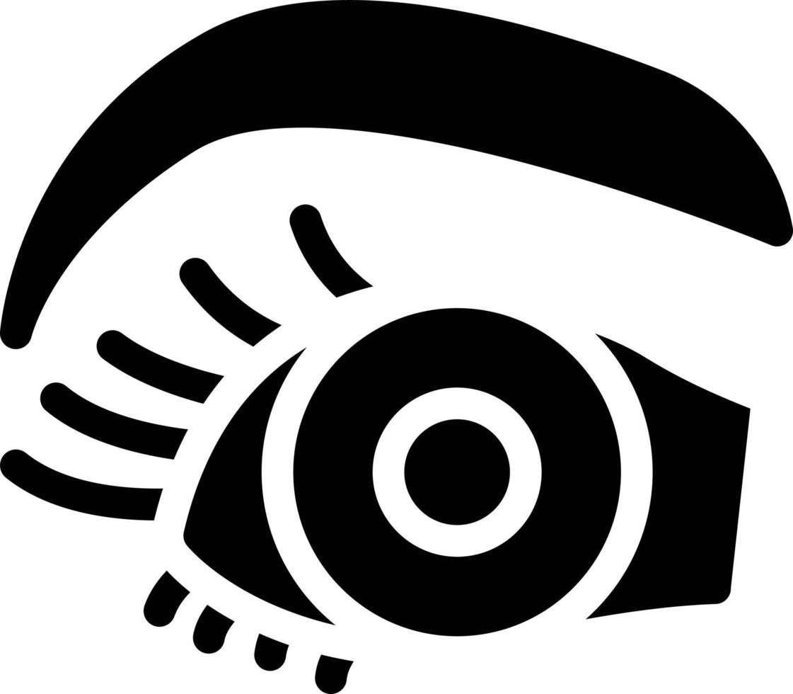 eye Vector illustration on a background. Premium quality symbols. Vector icons for concept or graphic design.
