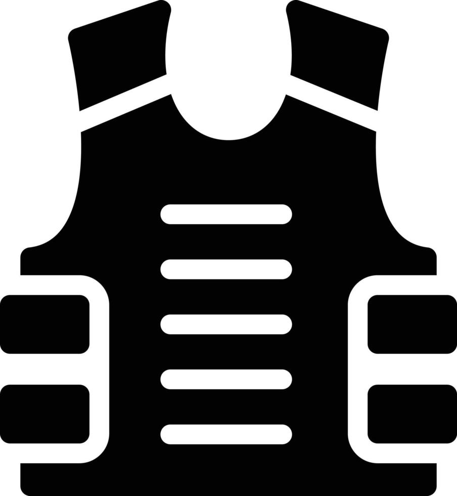 bulletproof  Vector illustration on a background. Premium quality symbols. Vector icons for concept or graphic design