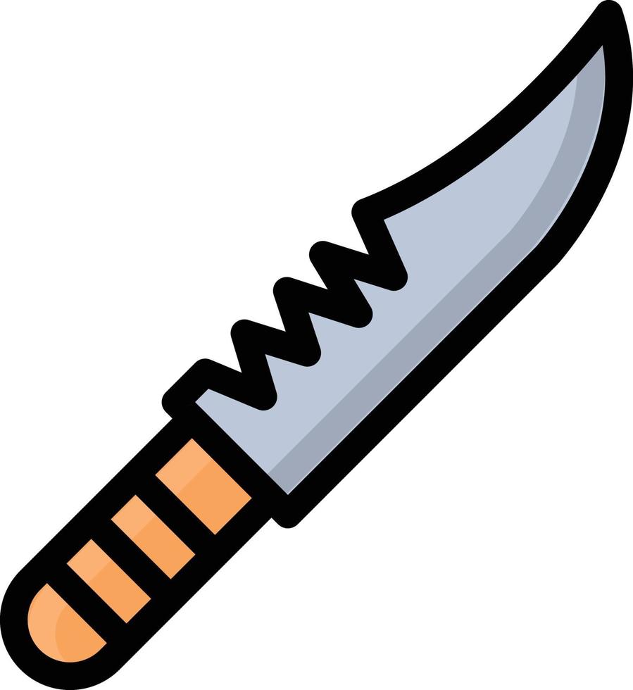 knife  Vector illustration on a background. Premium quality symbols. Vector icons for concept or graphic design