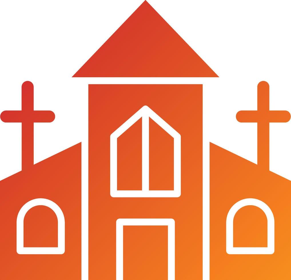 Church Icon Style vector