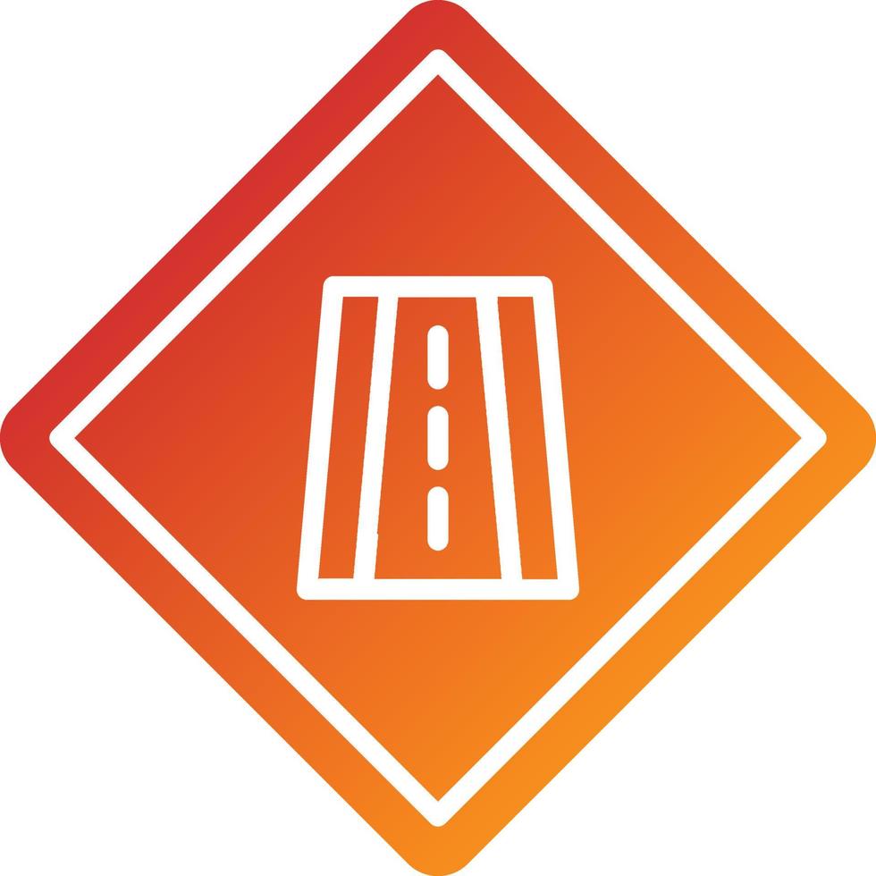 Lane Icon Style vector