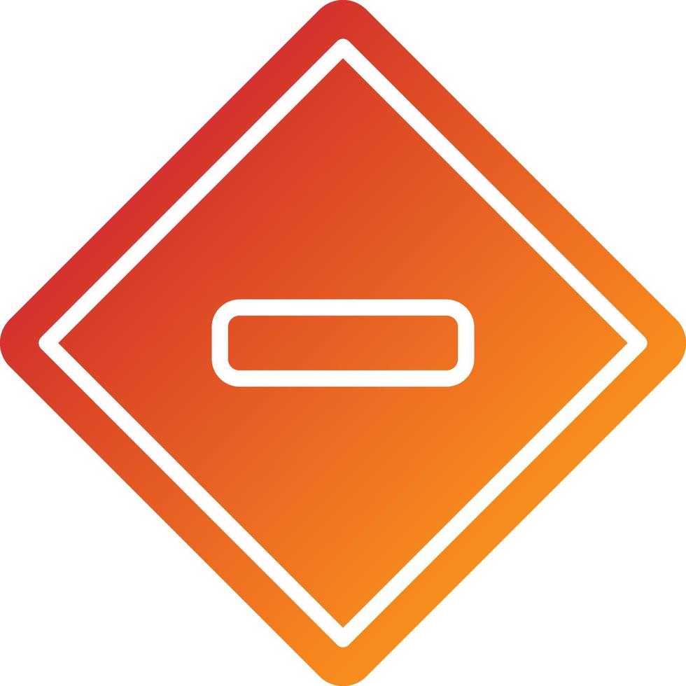 No Entry Icon Style vector
